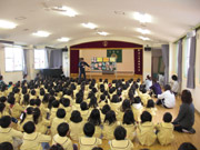 子ども赤十字退団式1