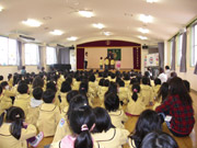 子ども赤十字退団式2